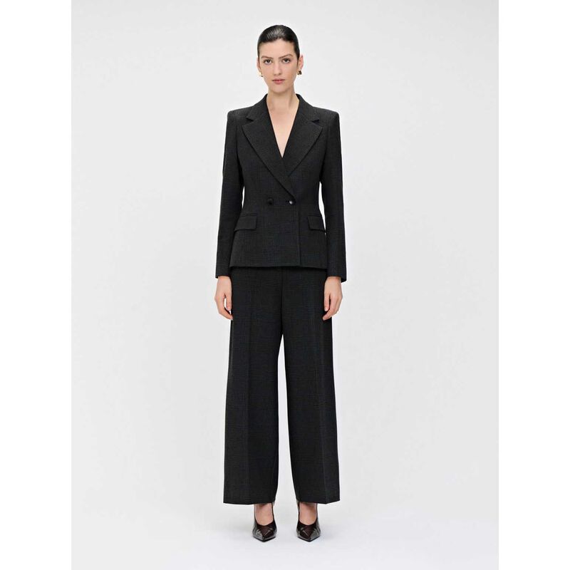 Veronika Maine Houndstooth Check Blazer image number 3